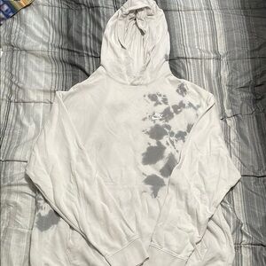 Nike Gray Tie-Dye Hoodie
